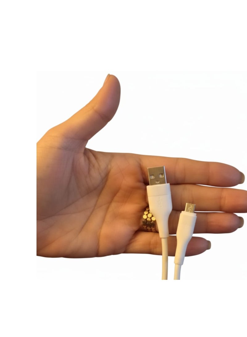 Micro USB Charging Cable for Galaxy S6 / 6 Note 4 Note 5 / S7 Edge - White